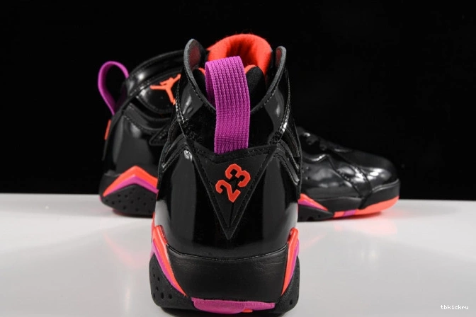 Rep TBK Retro Jordan 7 Air Patent 313358-006 Black 0824